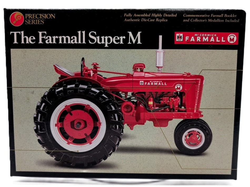 1/16 McCormick Farmall Super M Tractor Precision Series #8 Nice Box! OEM Sealed