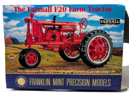 1/16 Farmall F-20 Tractor Franklin Mint Precision Models - Farm Toy Tractor