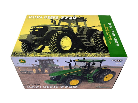 1/16 John Deere 7730 Tractor W/ Front Wheel Assist, 2007 Farm Show MUDDY VERSION.