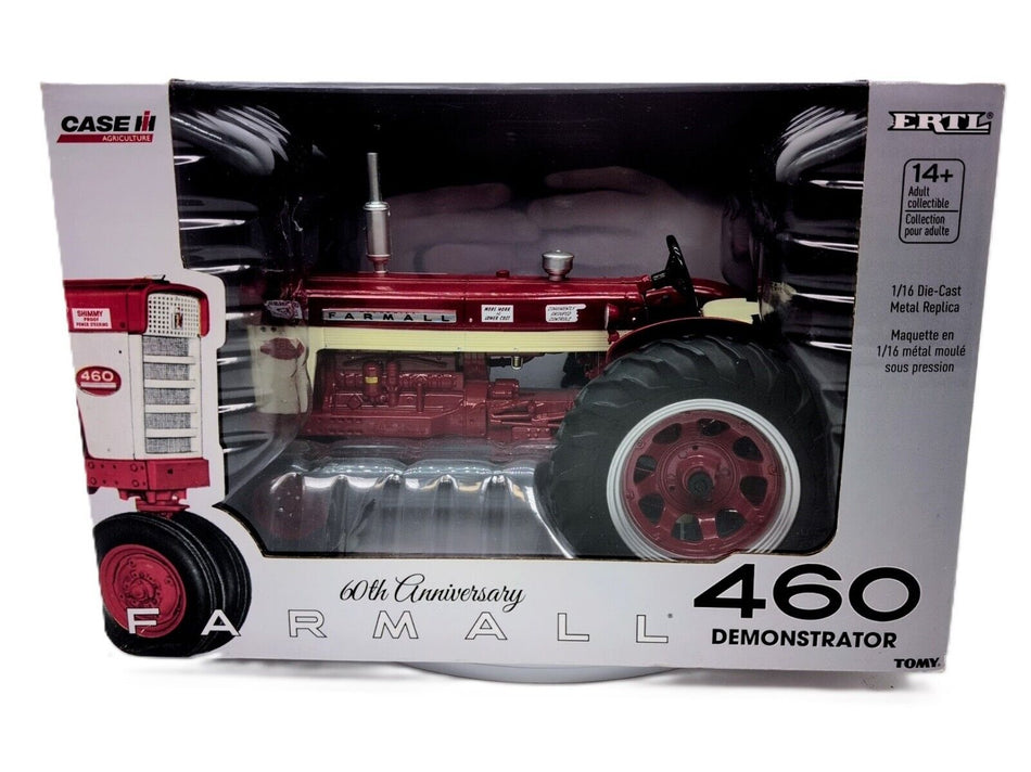 1/16 International Harvester Farmall 460 Demonstrator Tractor 60th Anniversary - Farm Toy Tractor