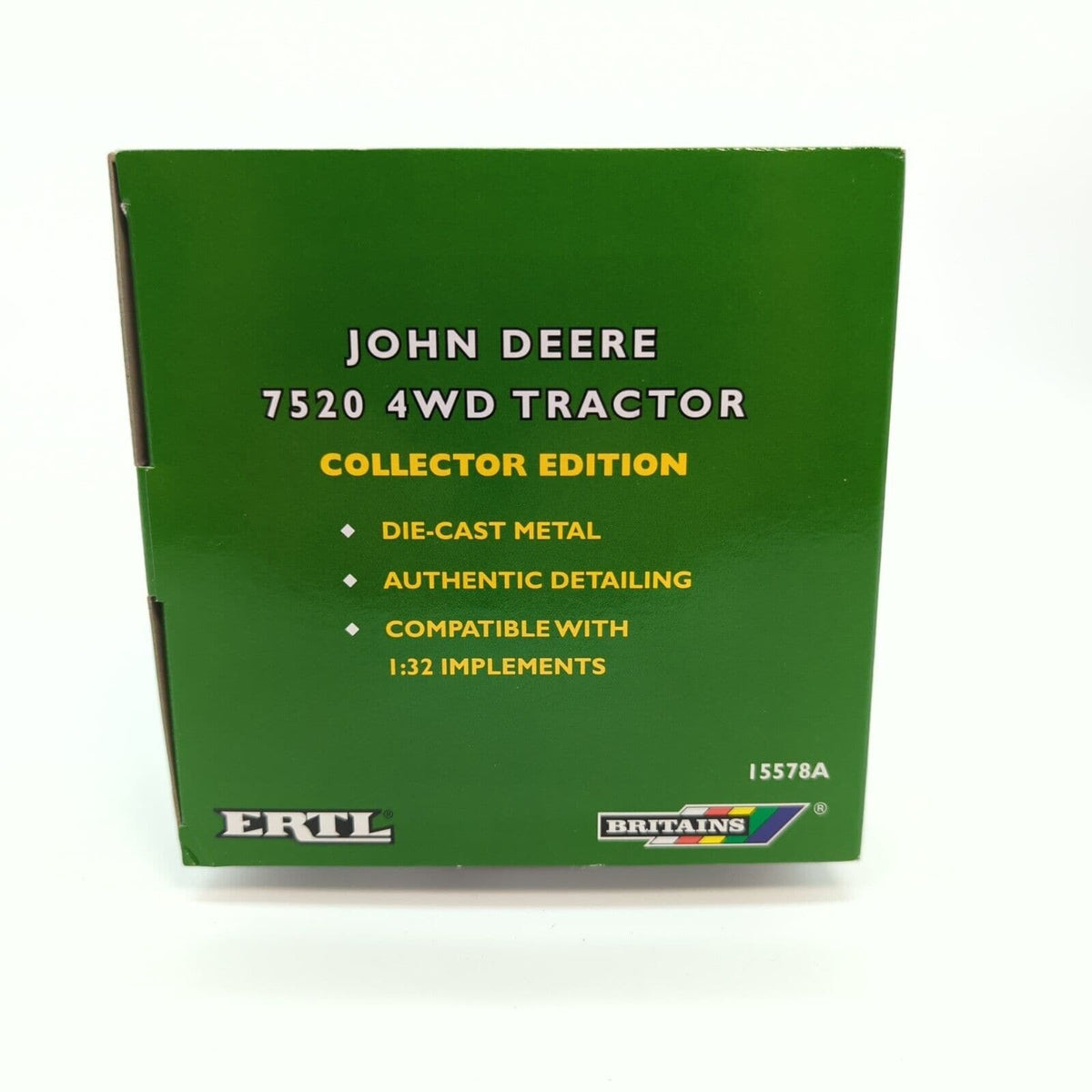 1/32 Ertl John Deere 7520 4wd Tractor With Duals Collector Edition