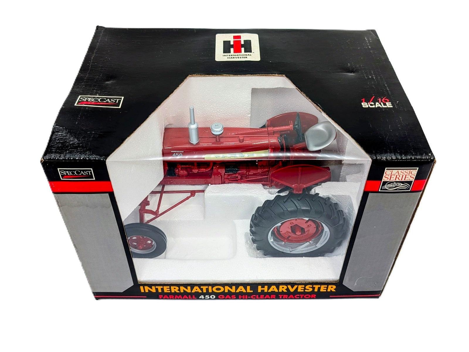 1/16 International Harvester Farmall 450 Hi Crop Tractor.