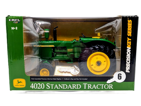 1/16 John Deere 4020 Standard Tractor, Precision Key Series #6 - Farm Toy
