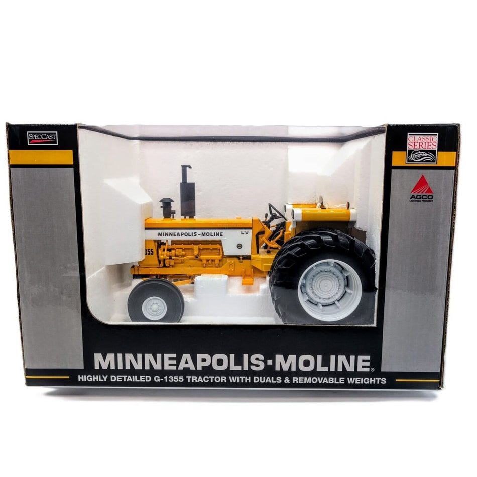 1/16 Minneapolis Moline G-1355 Tractor/ Duals, Nebraska Test Tractor #1141