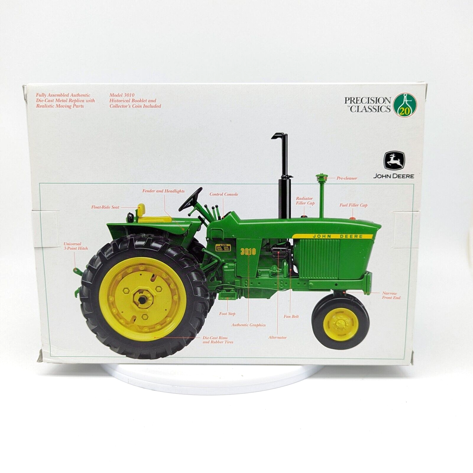 Vintage John Deere 3010 Gas NF Tractor - Precision Classics #20