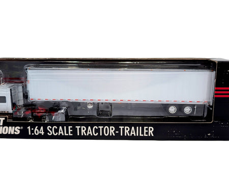 1/64 Freightliner White Sleeper Cab With Red Accents, Die-Cast Promotions DCP.