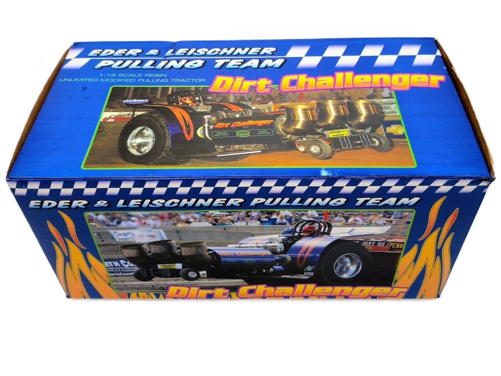 1/16 Dirt Challenger Unlimited Modified Pulling Tractor - Farm Toy