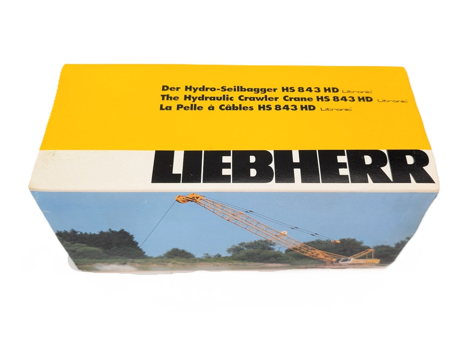 1/50 Liebherr HS 843 HD Crane By Conrad, Stock# 2731.