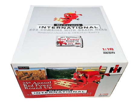 1/16 Resin International Harvester 403 Combine SpecCast, 2014 Red Power Roundup.