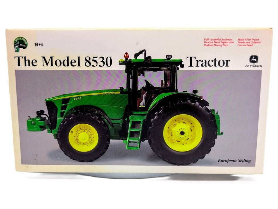 1/32 John Deere 8530 Tractor with Front Wheel Assist, Precision Series - Farm Toy Tractor