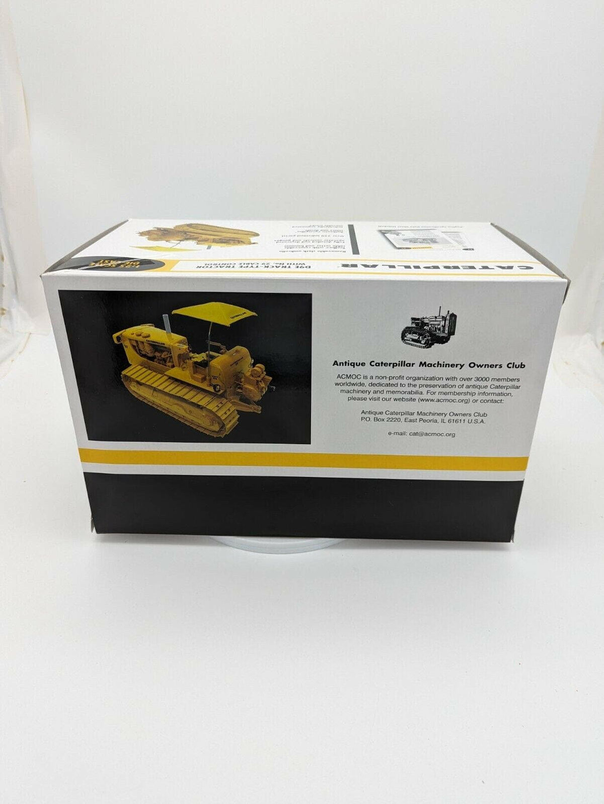 FIRST GEAR 49-0148 CAT CATERPILLAR D9E TRACTOR NO. 29 CABLE CONTROL 1/25 MIB.