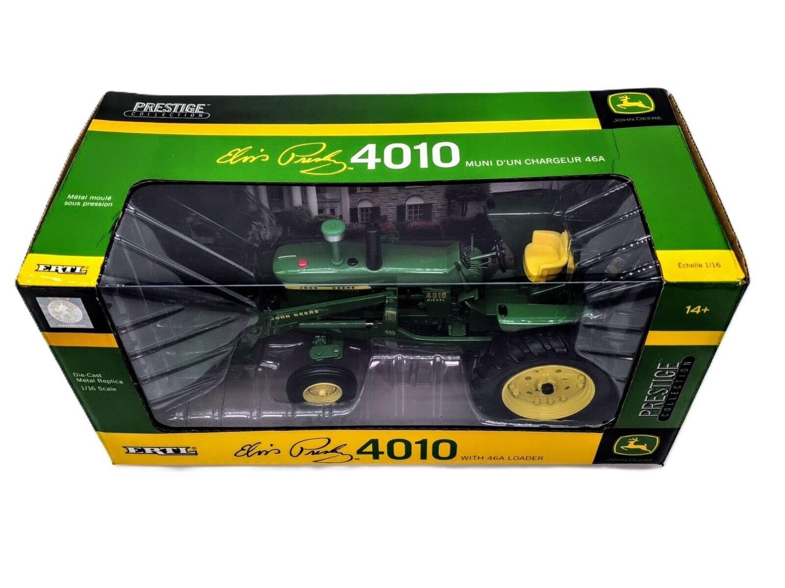 1/16 Ertl Farm Toy John Deere 4010 Prestige Tractor with loader 