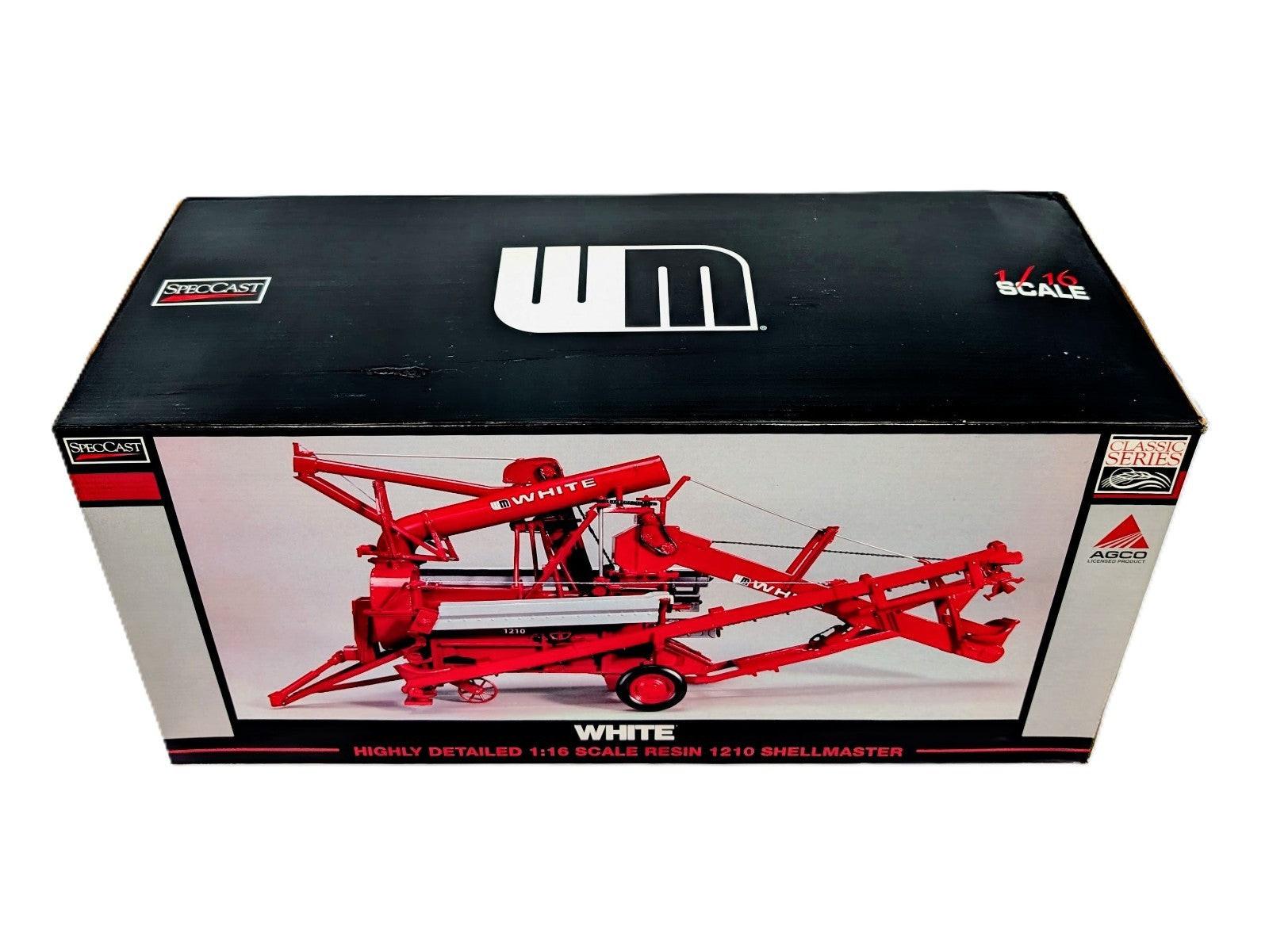 1/16 White Farm Equipment Resin 1210 Shellmaster Corn Sheller.