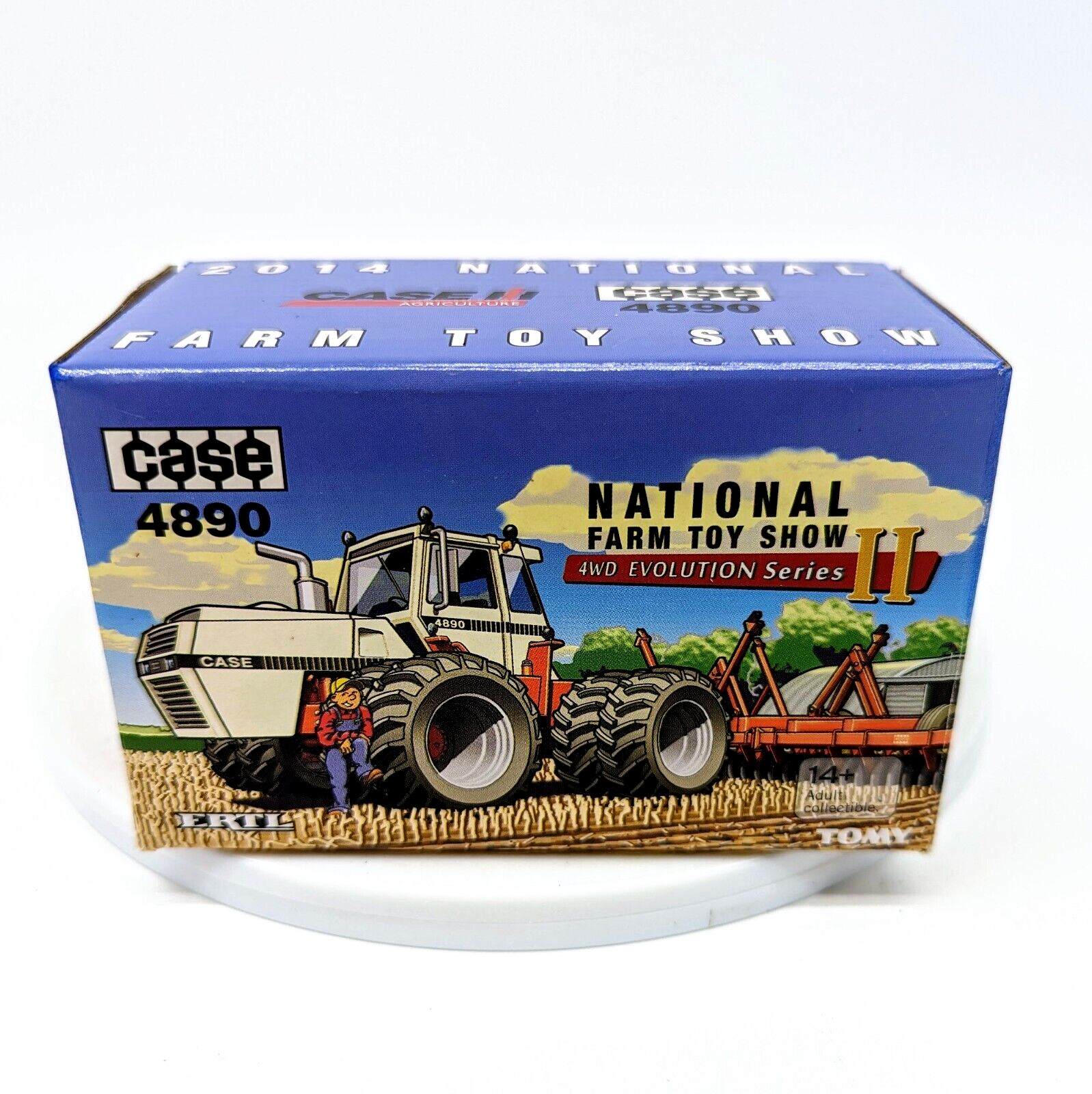 1/64 Case 4890 4WD National Farm Toy Show 2014 16249a.