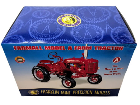 1/12 Precision Farmall Model A Wide Front Tractor #7 Franklin Mint - Farm Toy Tractor