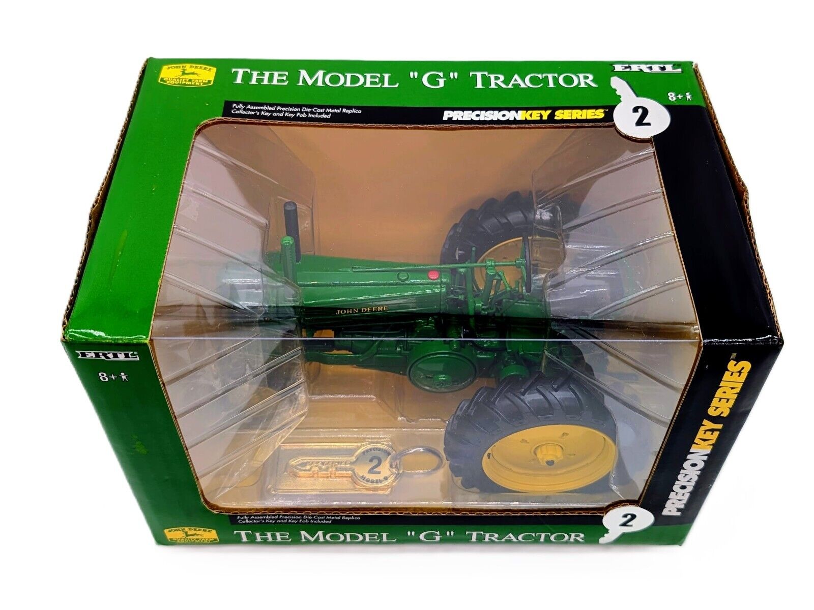 1/16 John Deere Model G Styled Tractor, Precision Key Series #2 - Farm Toy