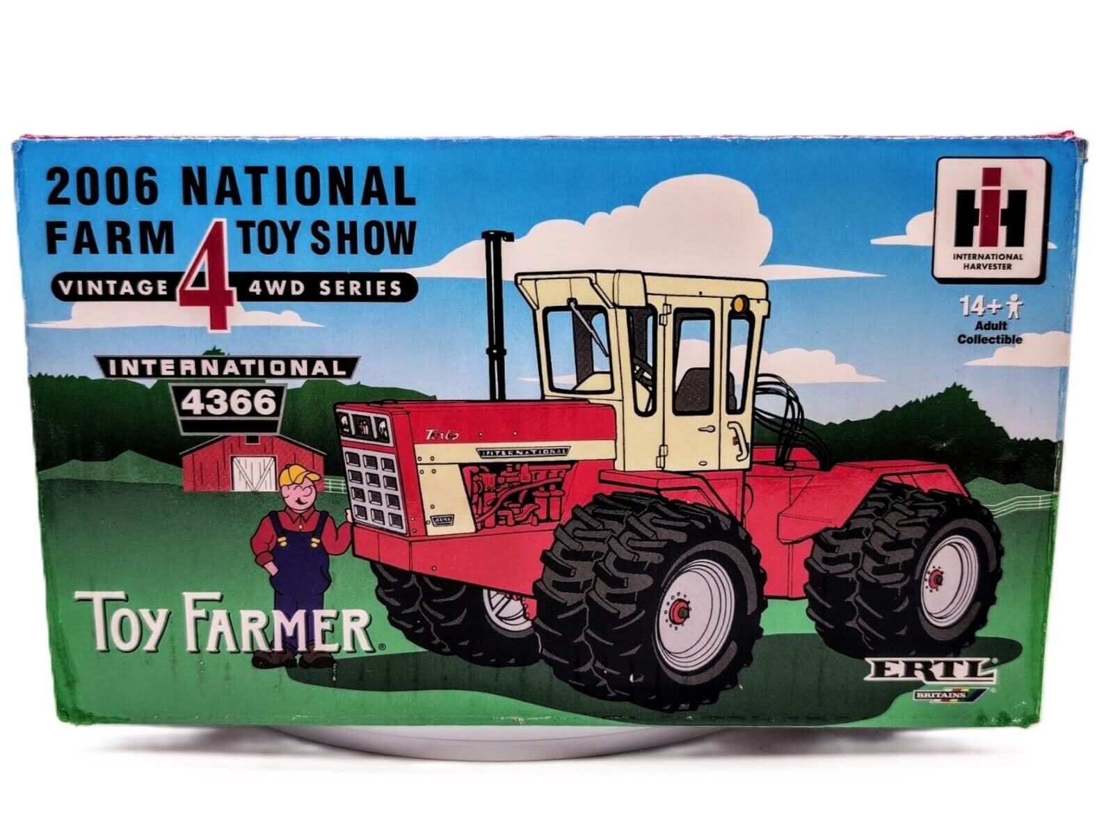 1/32 Limited Edition Case IH 4366 4WD, 2006 National Farm Toy Show, 4th ZFN16152A - Farm Toy Tractor