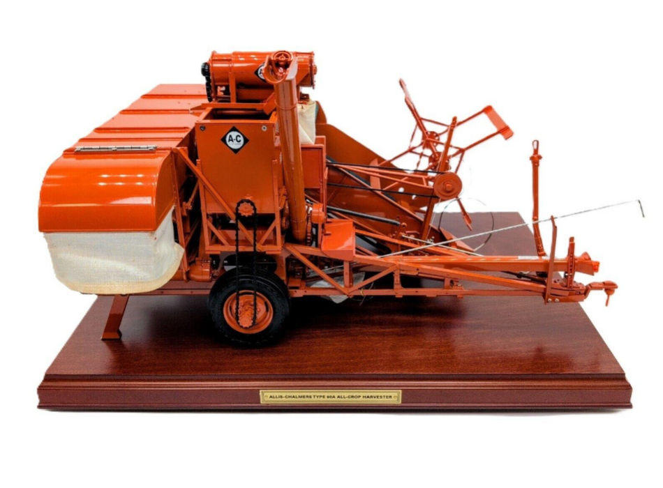 1/12 Allis-Chalmers 60A All-Crop Harvester Pull Type Combine  Franklin Mint