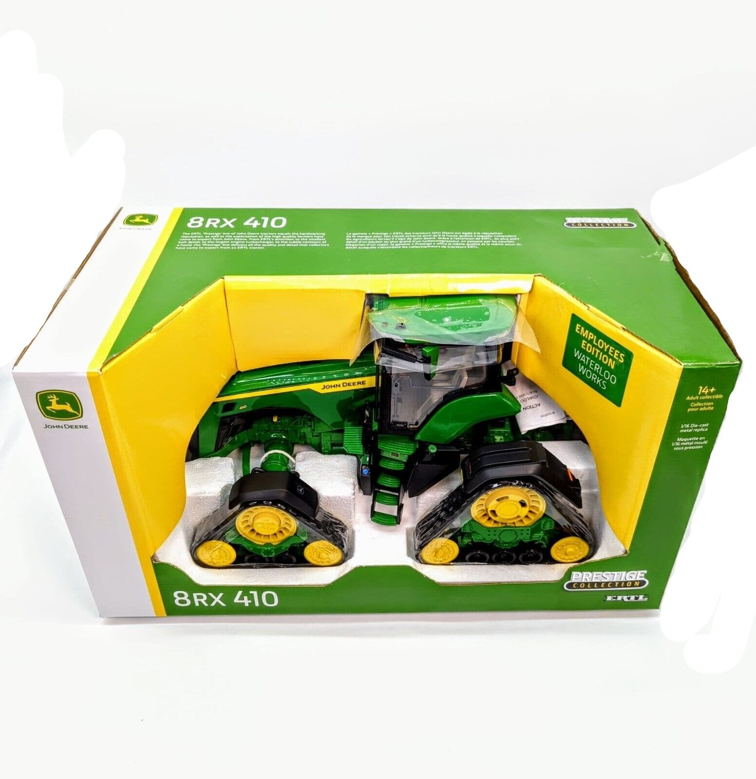 John Deere 8RX 410  1/16 Prestige Collection Ertl EMPLOYEE EDITION.