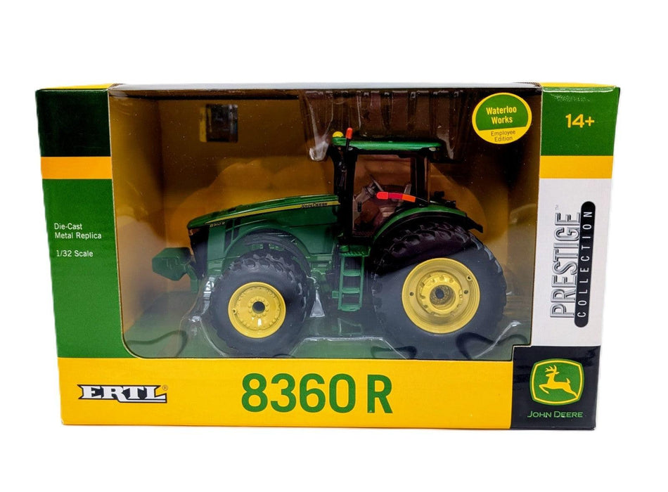 1/32 John Deere 8360R Tractor With Duals On Front & Rear, Waterloo Employee Ed.