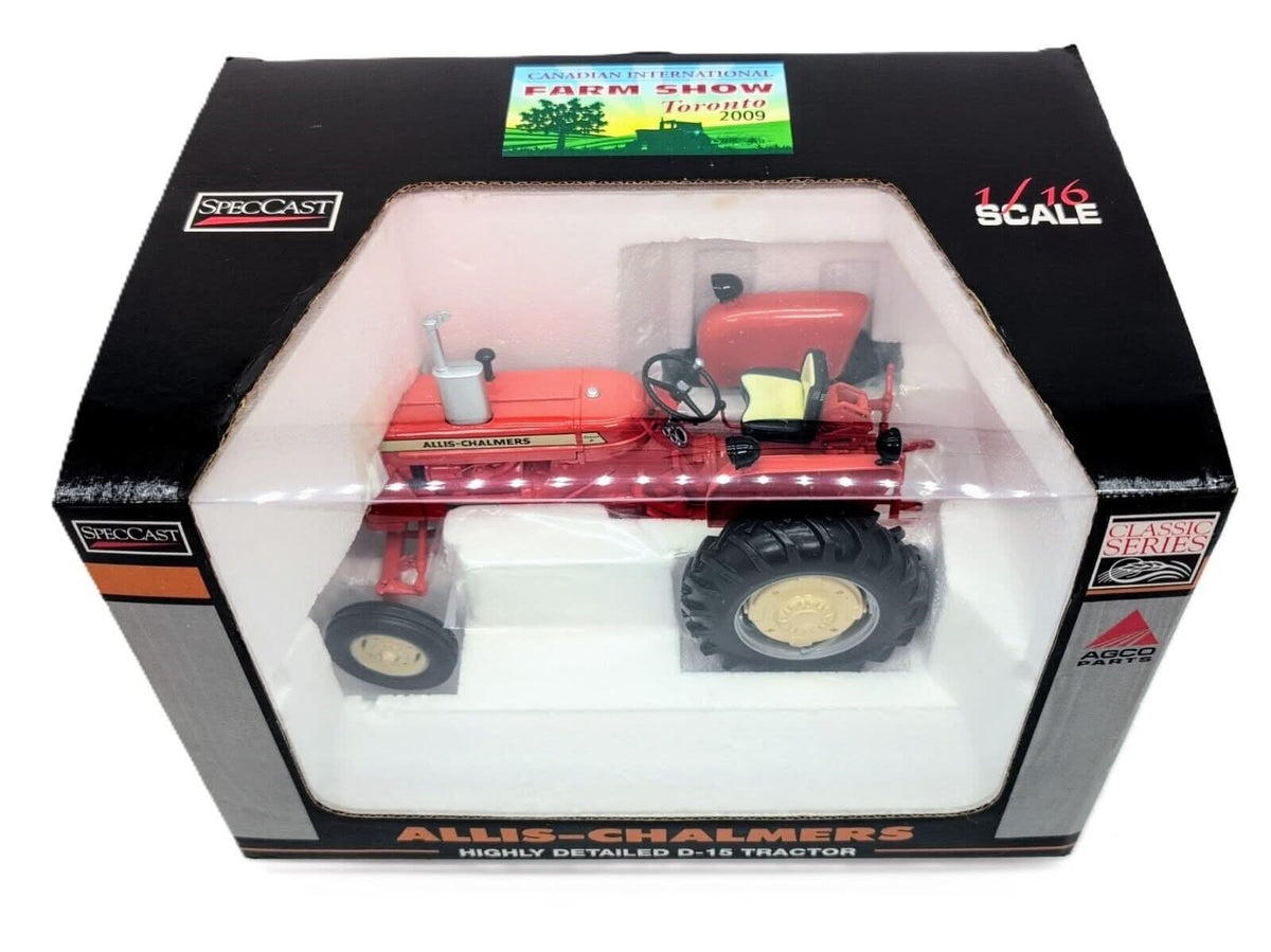 1/16 Allis Chalmers D-15 Highly Detailed Gas High-Crop Tractor Canadian 2009 - Farm Toy