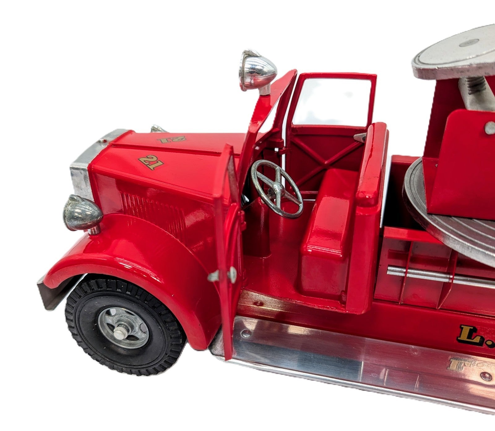 Smith Miller LAFD #21 Fire Ladder Truck With Box.