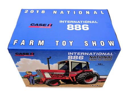 1/16 International Harvester 886 Tractor, 2018 Toy Farmer - Farm Toy Tractor