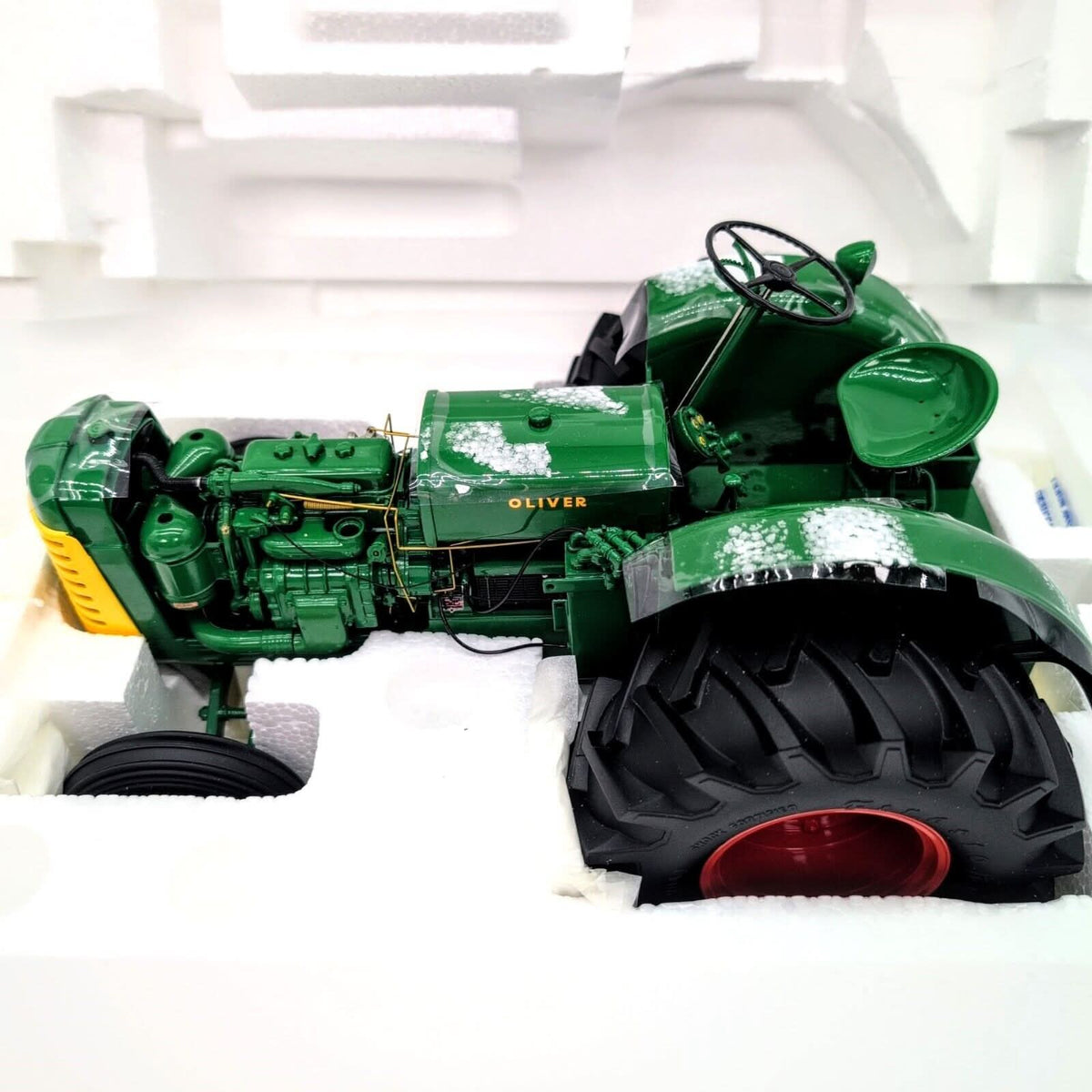 1/12 Oliver Super 99 Wide Front Tractor, Franklin Mint - Farm Toy Tractor