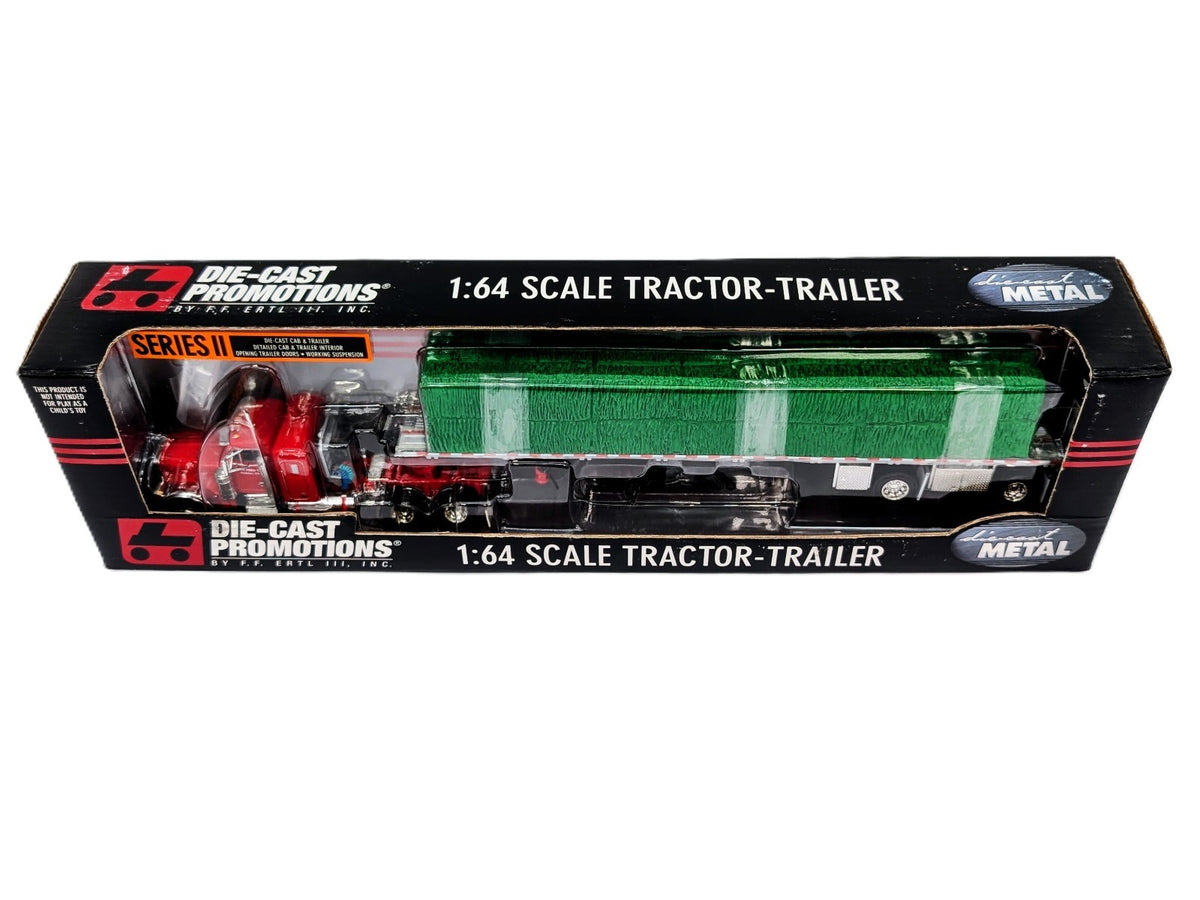 1/64 Kenworth W900 With Load of Hay Made By Die-Cast Promotions. Stock # 30521.