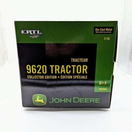 1/16 John Deere 9620 w Duals & 1/64 Gold John Deere 9620  Tractors ZFN15676A.