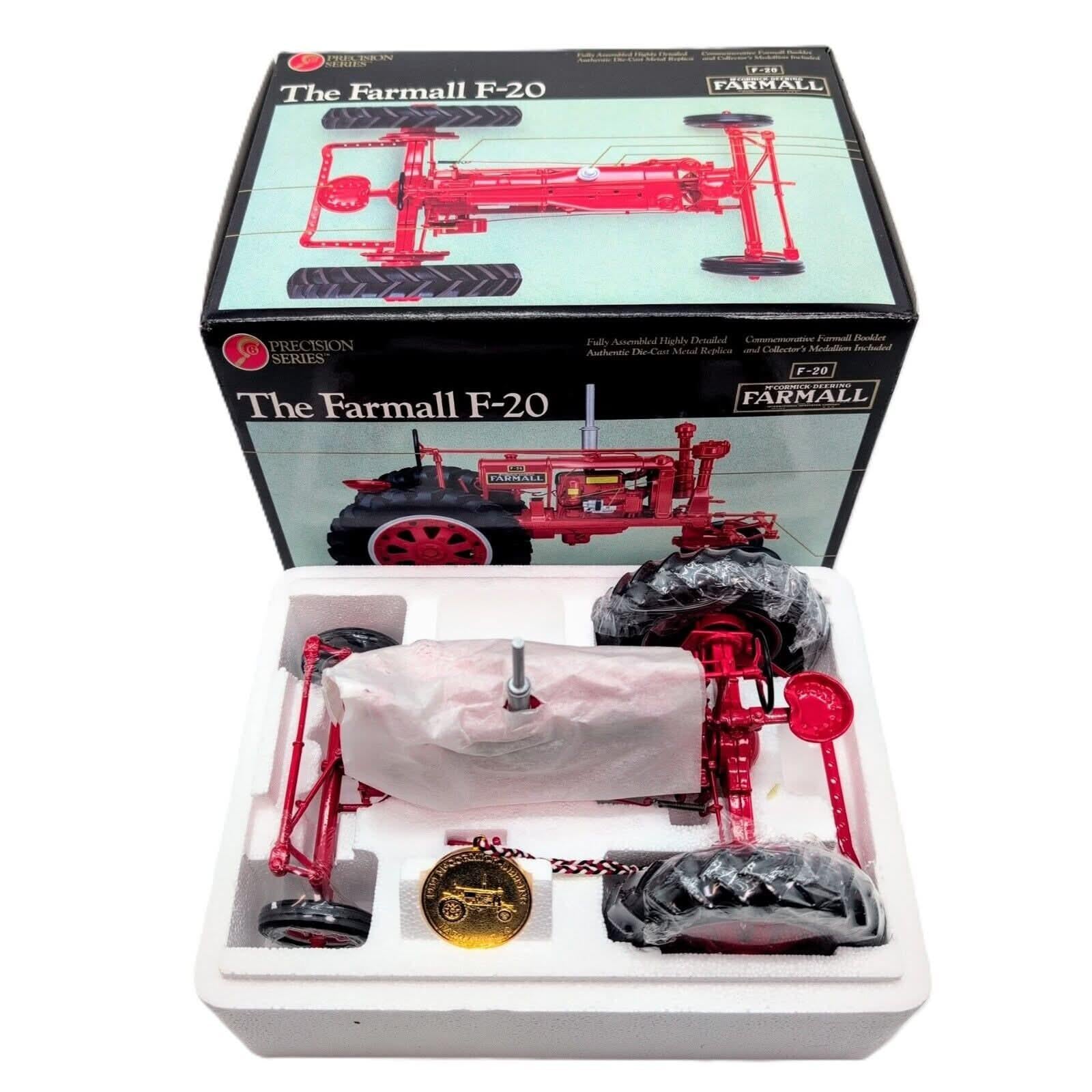 1/16 Farmall Red F-20 Tractor With Wide Front, Precision Series #6