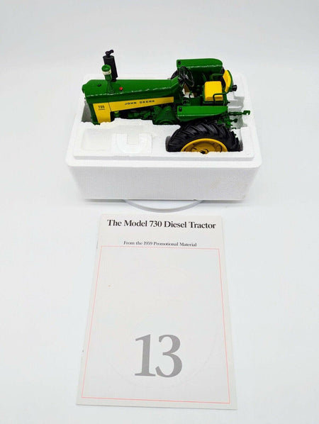 JOHN DEERE Model 730 Diesel Tractor 1/16 Scale ERTL Precision Classics 13.