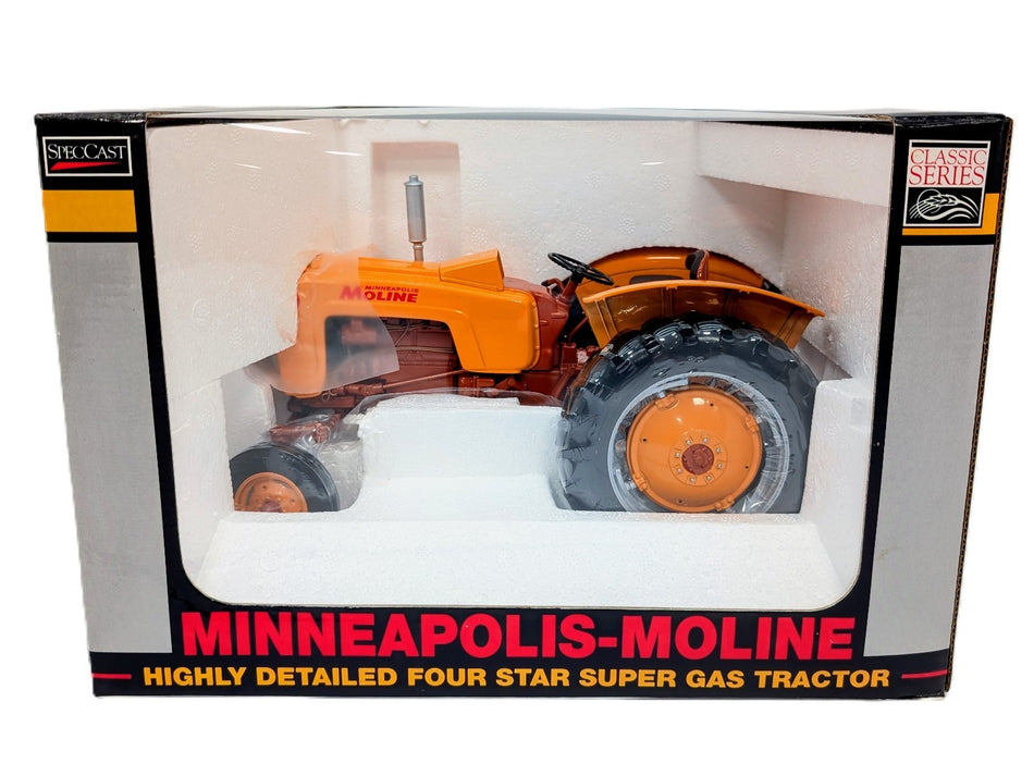1/16 Minneapolis Moline Four Star Super Gas Tractor SpecCast.