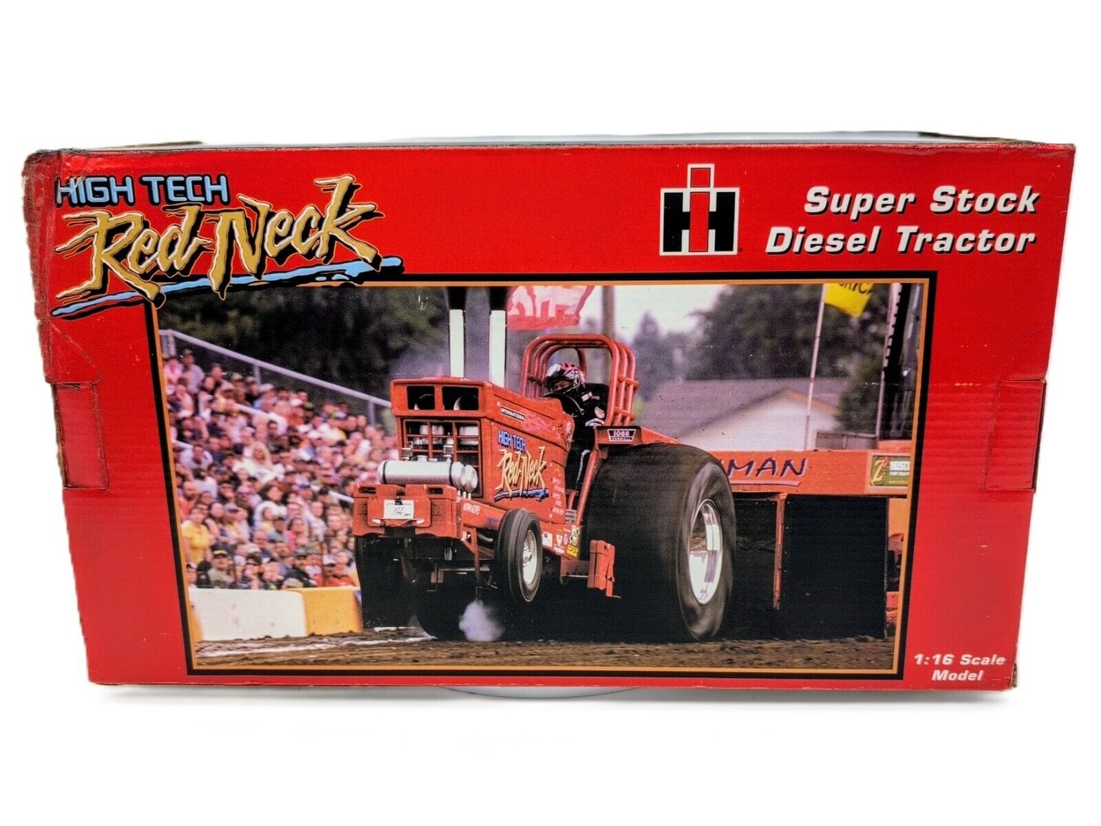 1/16 International 1066 Super Stock High Tech Red Neck Pulling Tractor - Farm Toy