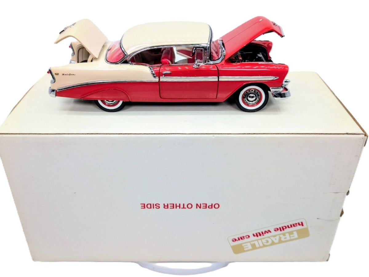 1/24 1956 Chevrolet Bel Air Sport Coupe Limited Edition Danbury Mint - Farm Toy Tractor