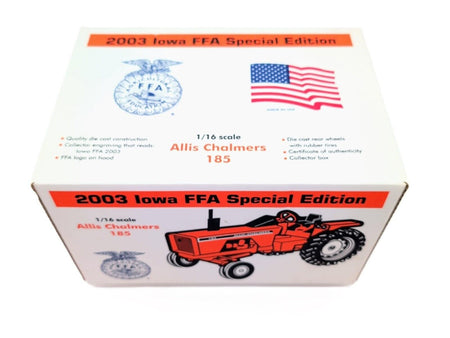 1/16 Allis Chalmers 185 Wide Front Tractor, 2003 Iowa FFA - Farm Toy