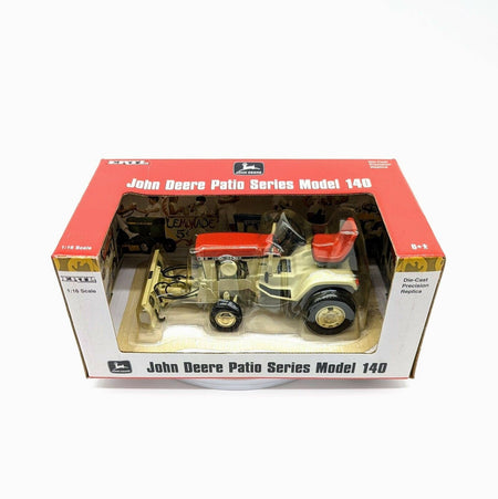 Ertl John Deere Patio Series Model 140 Red 1/16 Die Cast Metal 2004 15556.