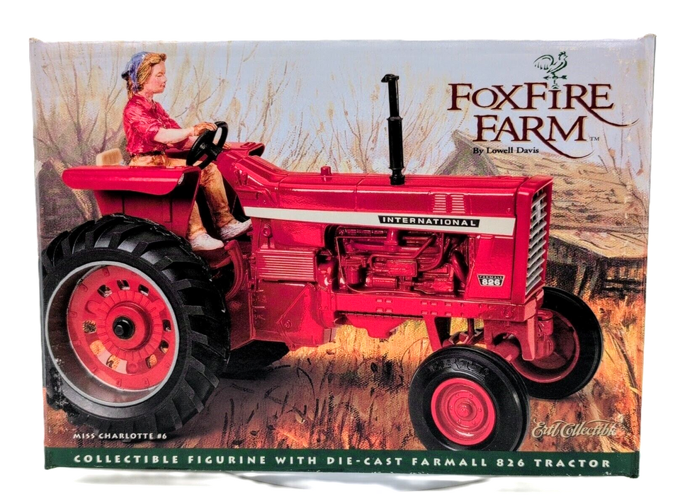 1/16 Fox Fire Farm International Harvester Farmall 826 Tractor Miss Charlotte #6