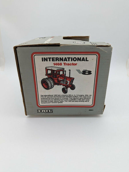 International Harvester 1468 V-8 Toy Tractor 1/16 Vintage 1993 ERTL.