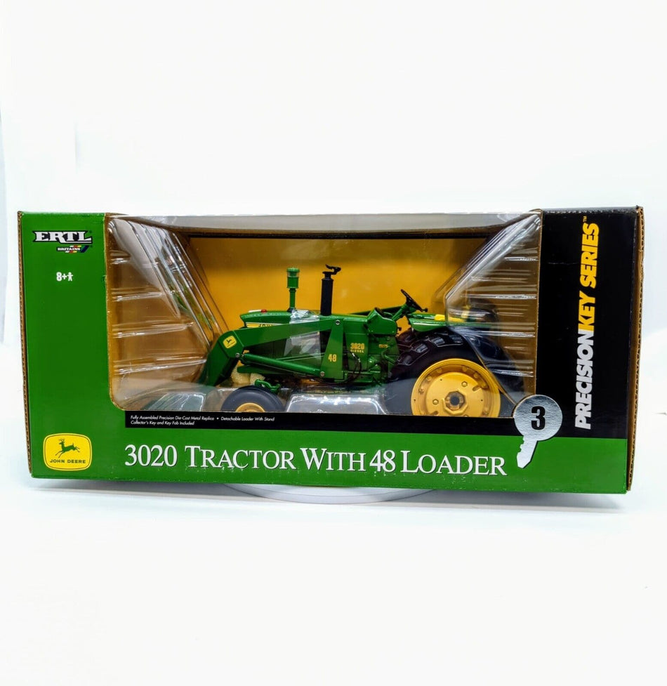 1/16 John Deere 3020 Tractor With #48 Loader Precision Key Series #3