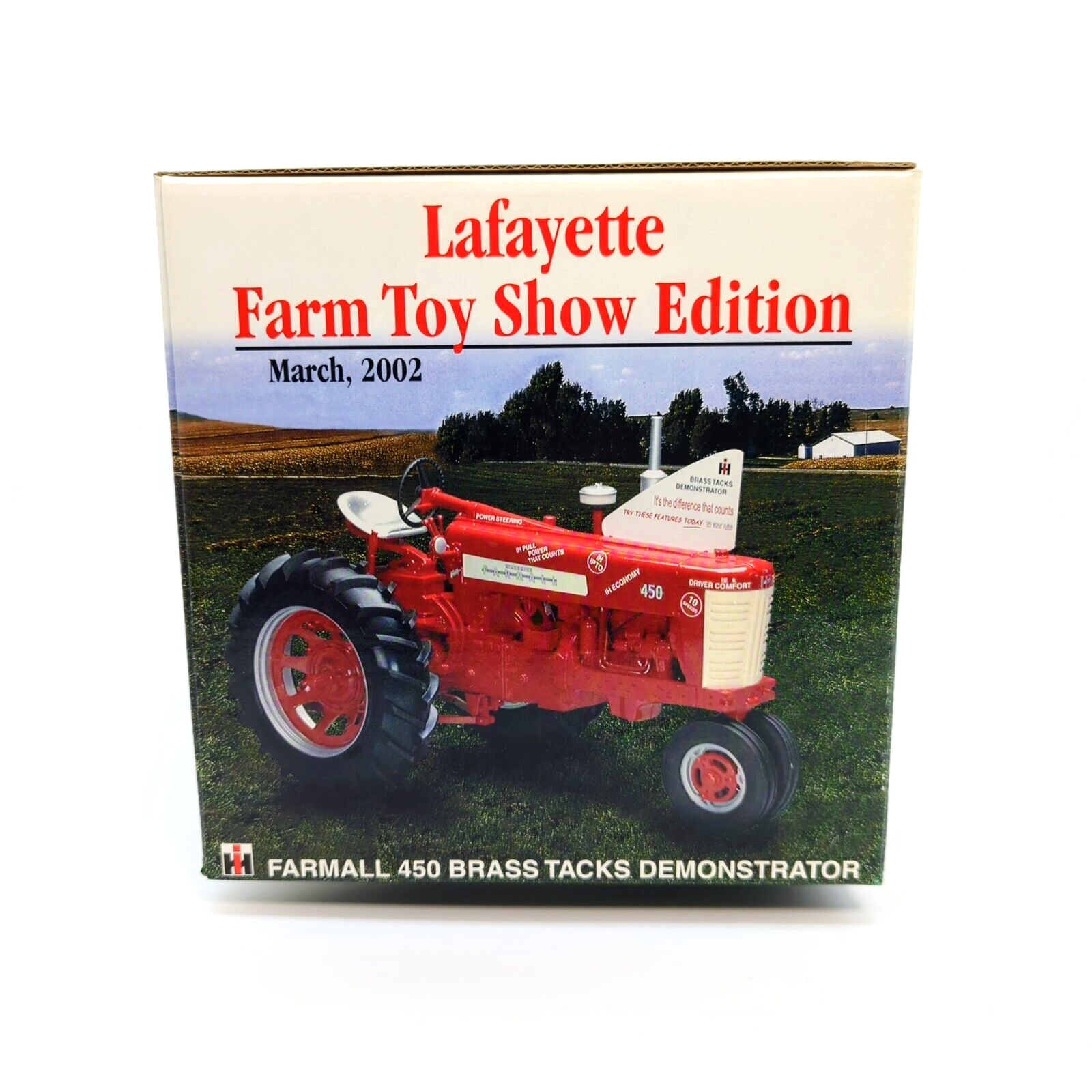 "SpecCast 1/16 Farmall 450 Toy - Demonstrator Model - Brass Tacks Design - SEO Optimized ALT Tag"