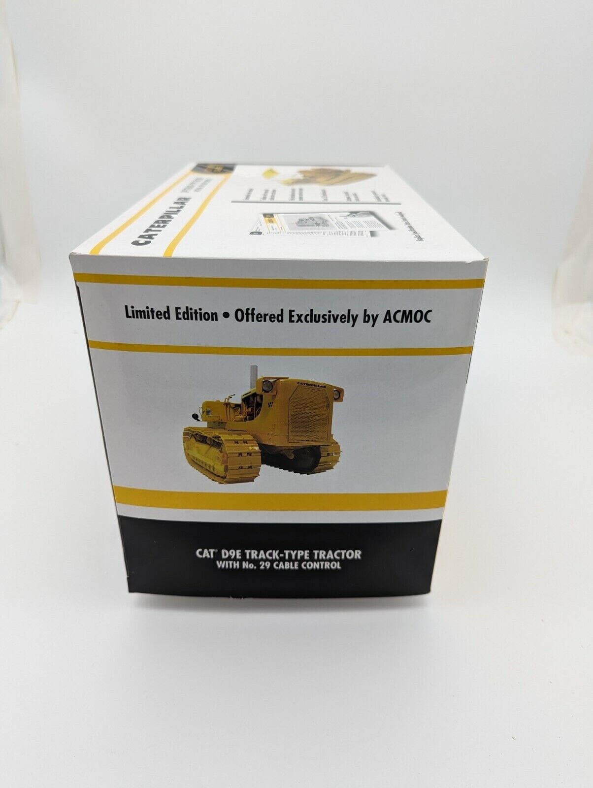 FIRST GEAR 49-0148 CAT CATERPILLAR D9E TRACTOR NO. 29 CABLE CONTROL 1/25 MIB.