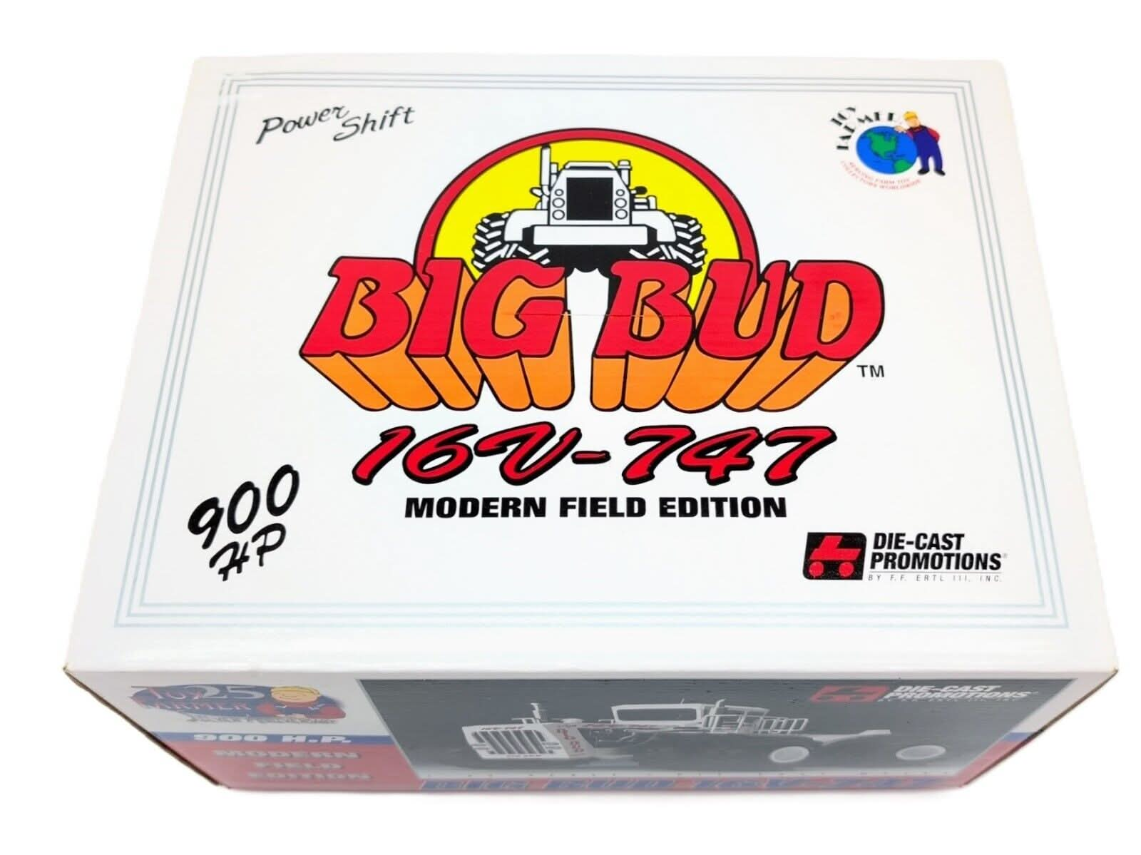 1/32 Big Bud 16V-747 900HP 4wd Tractor W/ Duals, Modern Field Version - Farm Toy Tractor