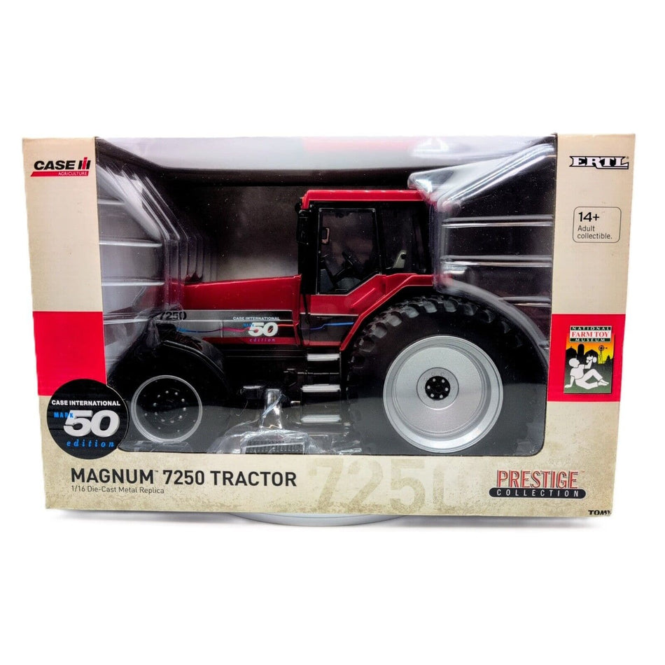 1/16 Case Magnum 7250 Tractor W/ Duals & Front Wheel Assist, Mark 50 edition