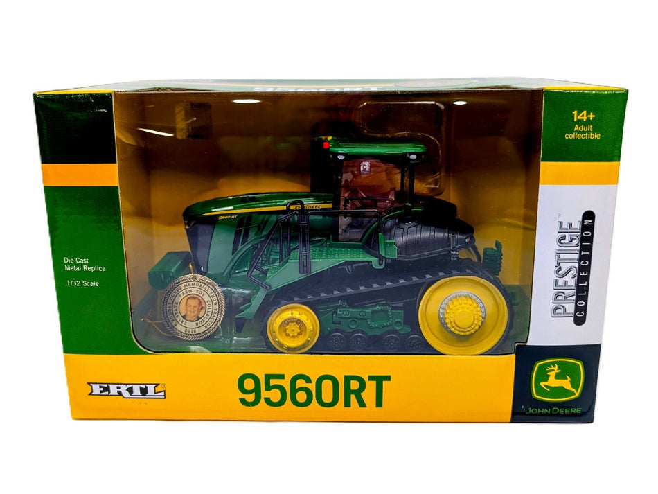 1/32 John Deere 9560RT Tractor W/ Tracks Prestige Rodney Cover Memorial Show