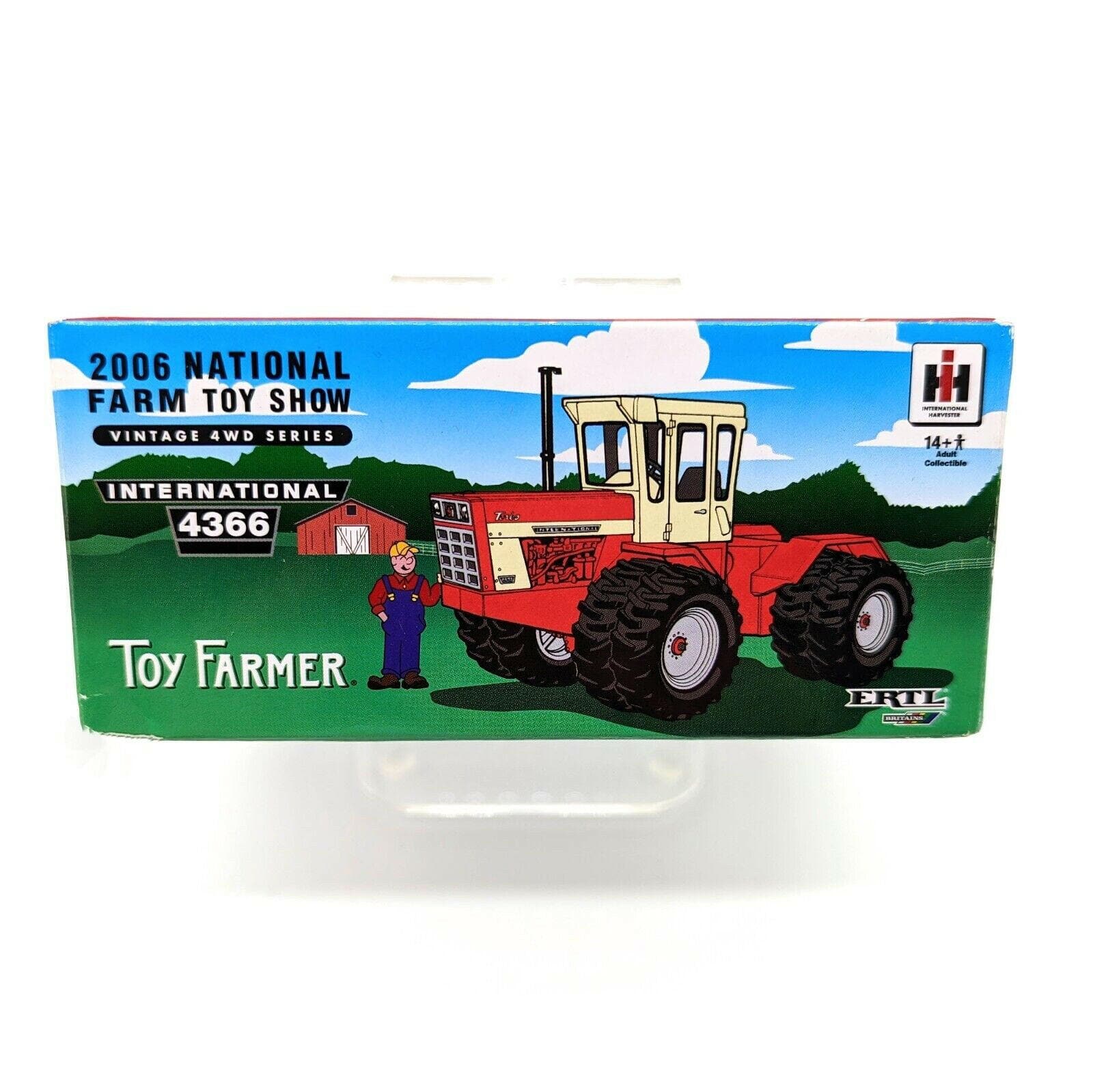 IH 4366 Turbo Tractor 2005 Nat'l Farm Toy Show Toy Farmer 1/64 NIP by Ertl.