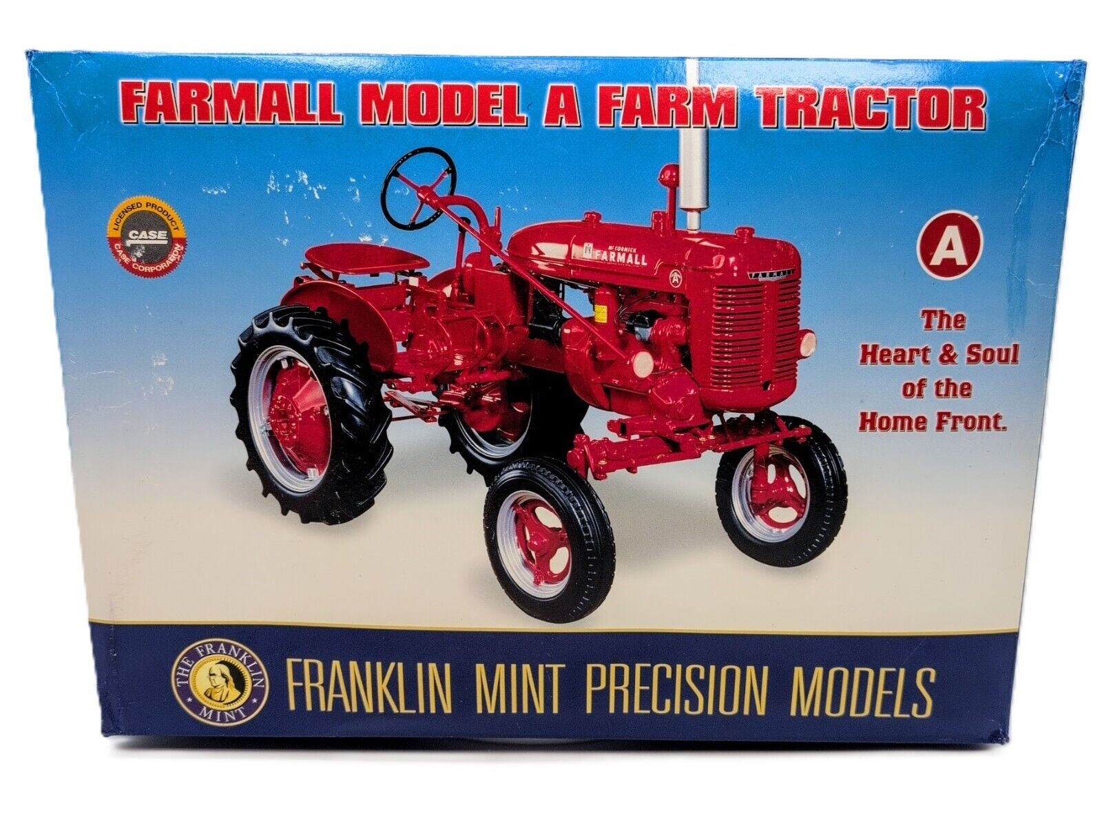 1/12 Precision Farmall Model A Wide Front Tractor #7 Franklin Mint 