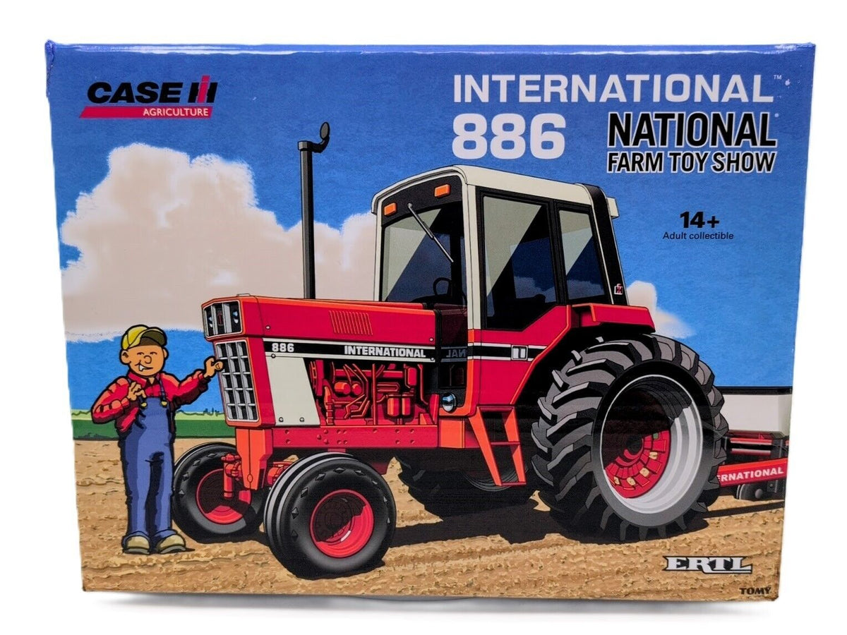 1/16 International Harvester 886 Tractor, 2018 Toy Farmer - Farm Toy Tractor