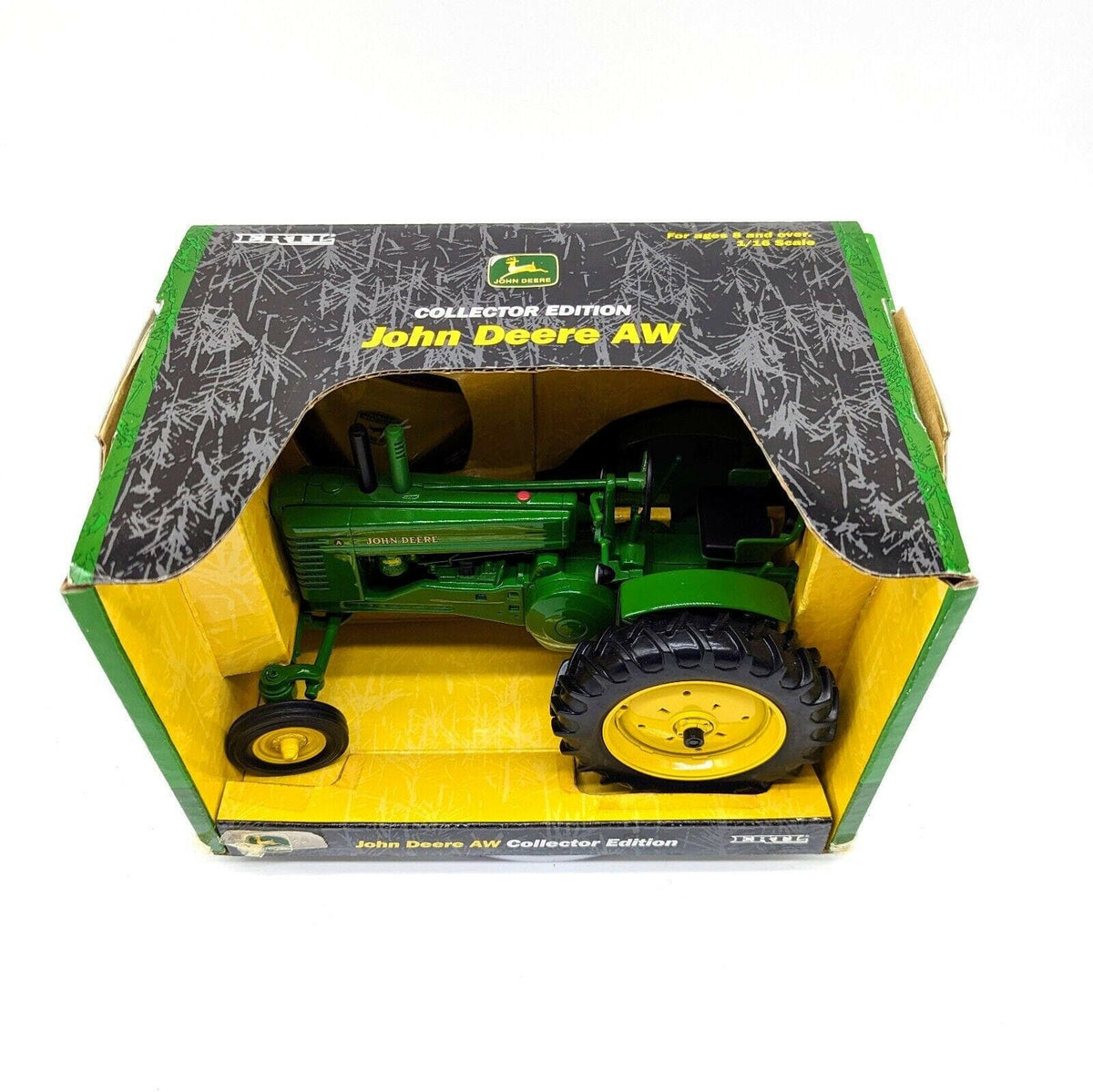 John Deere AW Tractor 1/16 Collector Edition Ertl 15070A With Umbrella.