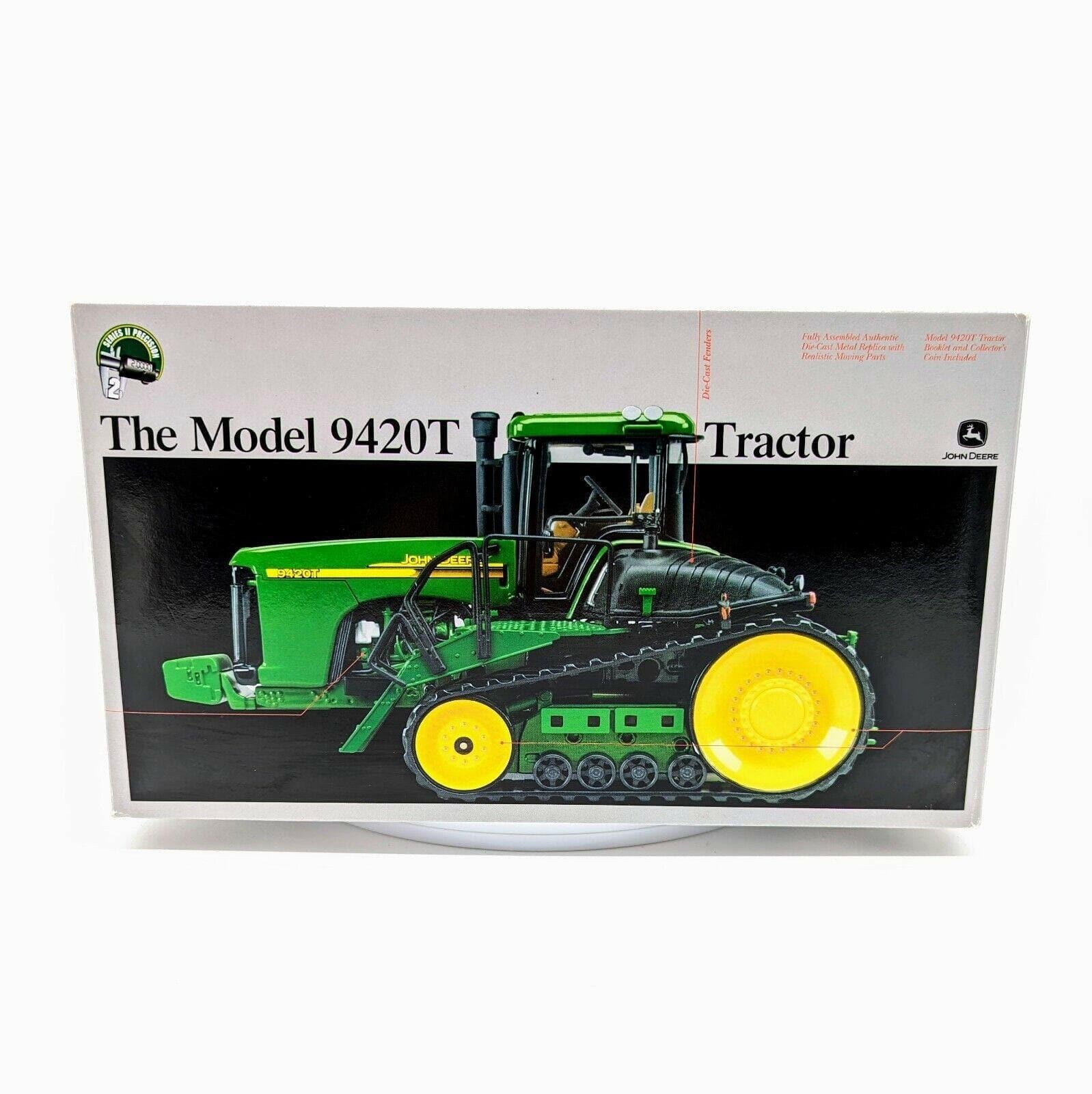 Décoration De Noël Hallmark - Tracteur John Deere 9420T Miniature à Suspendre (die-cast)